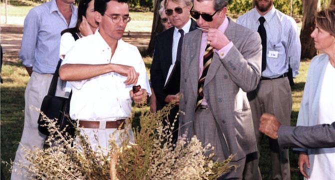 1999 - Visita Príncipe Carlos de Inglaterra